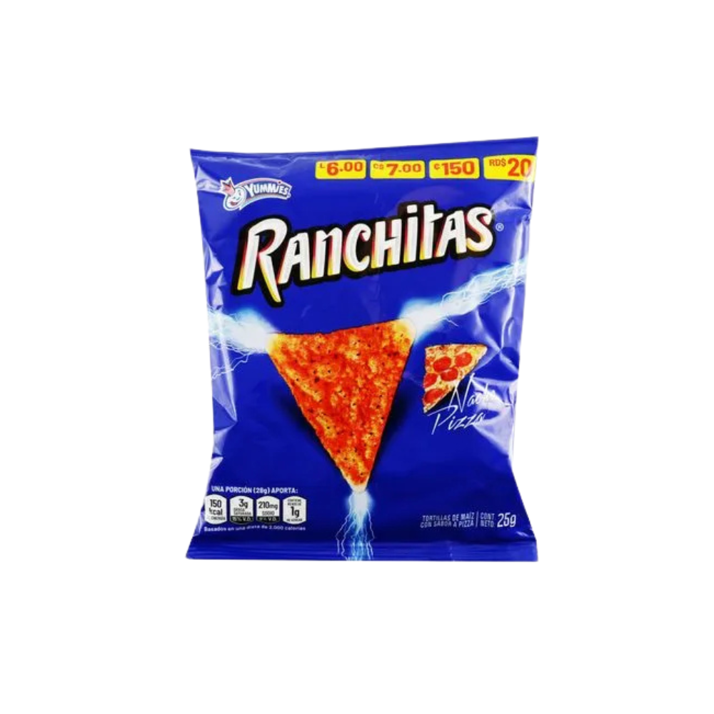 Ranchitas Nacho Pizza 25g